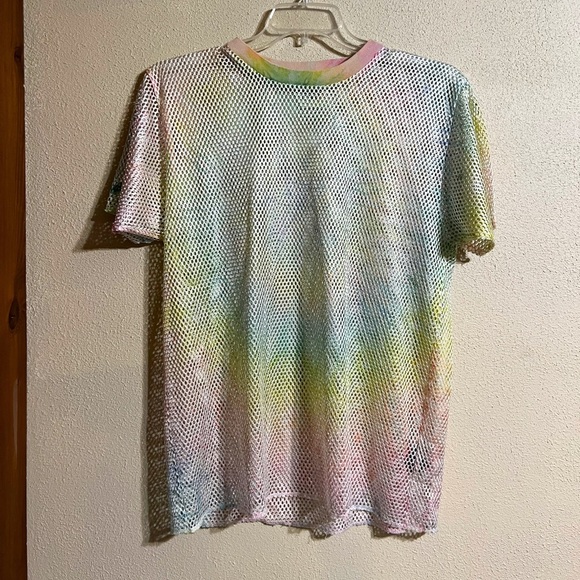 UNIF Tie Dye Mesh T-shirt - Picture 1 of 3